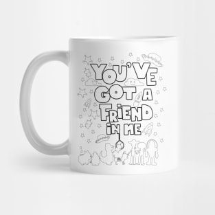 friendship is love Mug